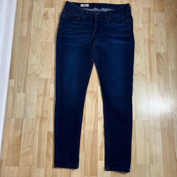 Paige Womens Dark Wash Slim Fit Low Waisted Slim Leg Skinny Jeans Size 29X28 - Picture 1 of 7